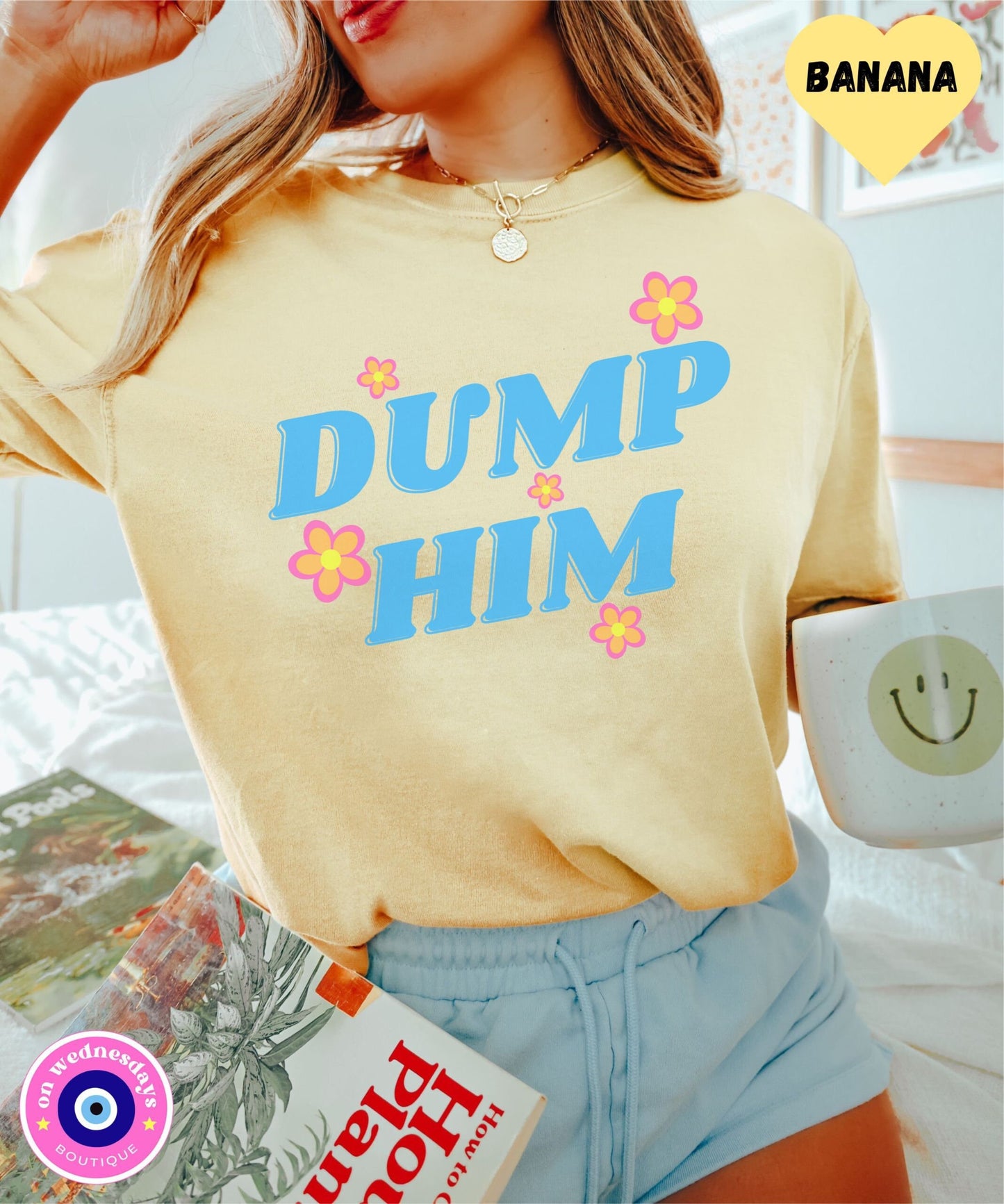 Dump Him Shirt, Feminist Shirt for Women, Statement Tshirt for Women, Funny Graphic Tee, Divorce Gift for Her, This Is Your Sign Shirt