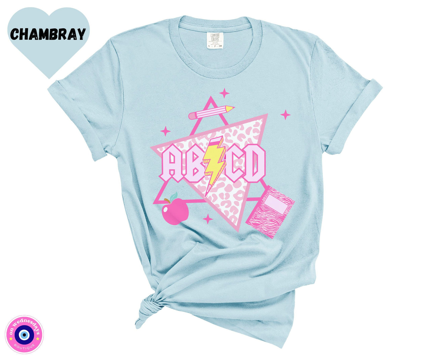 Back to School Shirt for Girls, ABCD Shirt, Retro Tshirt for Kids, Kindergarten Shirt, Preschool Tshirt, Cute Back to School Shirt or PreK