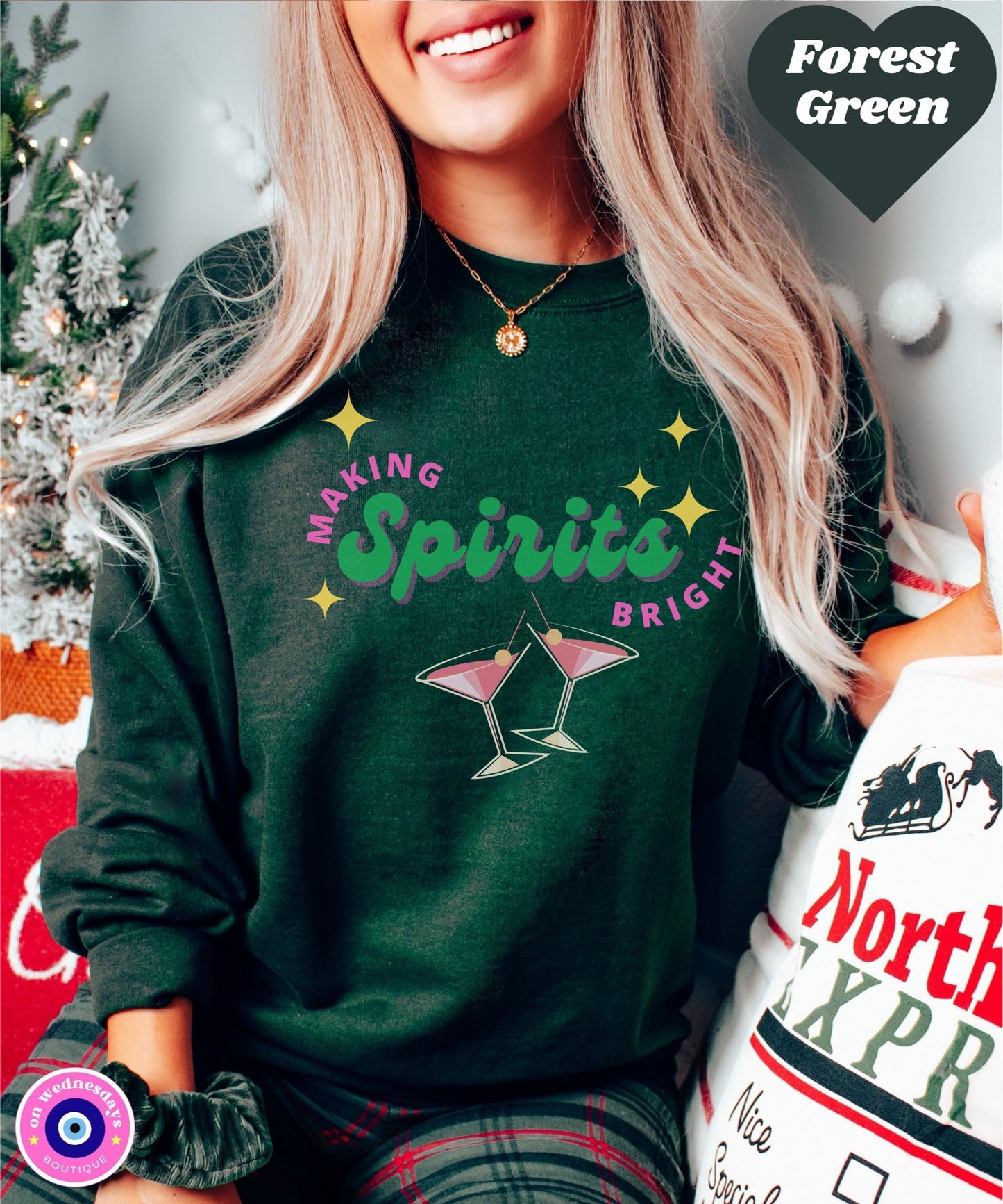 Making Spirits Bright Sweatshirt