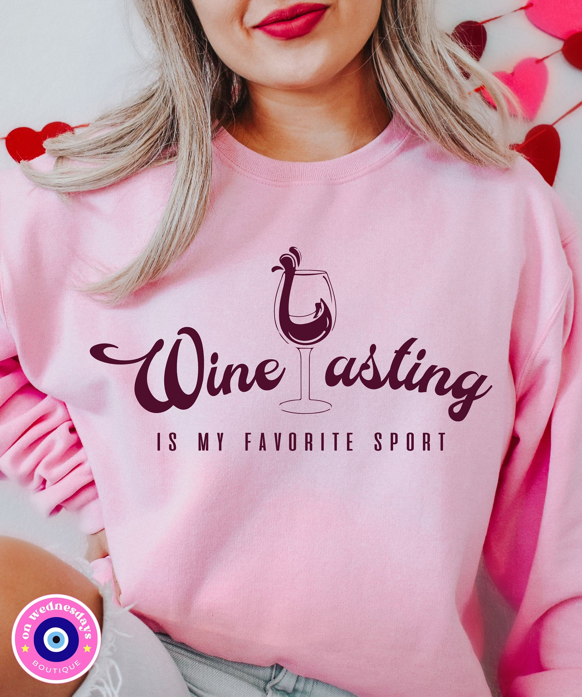 Funny Wine Sweatshirt Funny Wine Lover Crewneck for Wine Drinker Tasting Shirt for Wine Lover