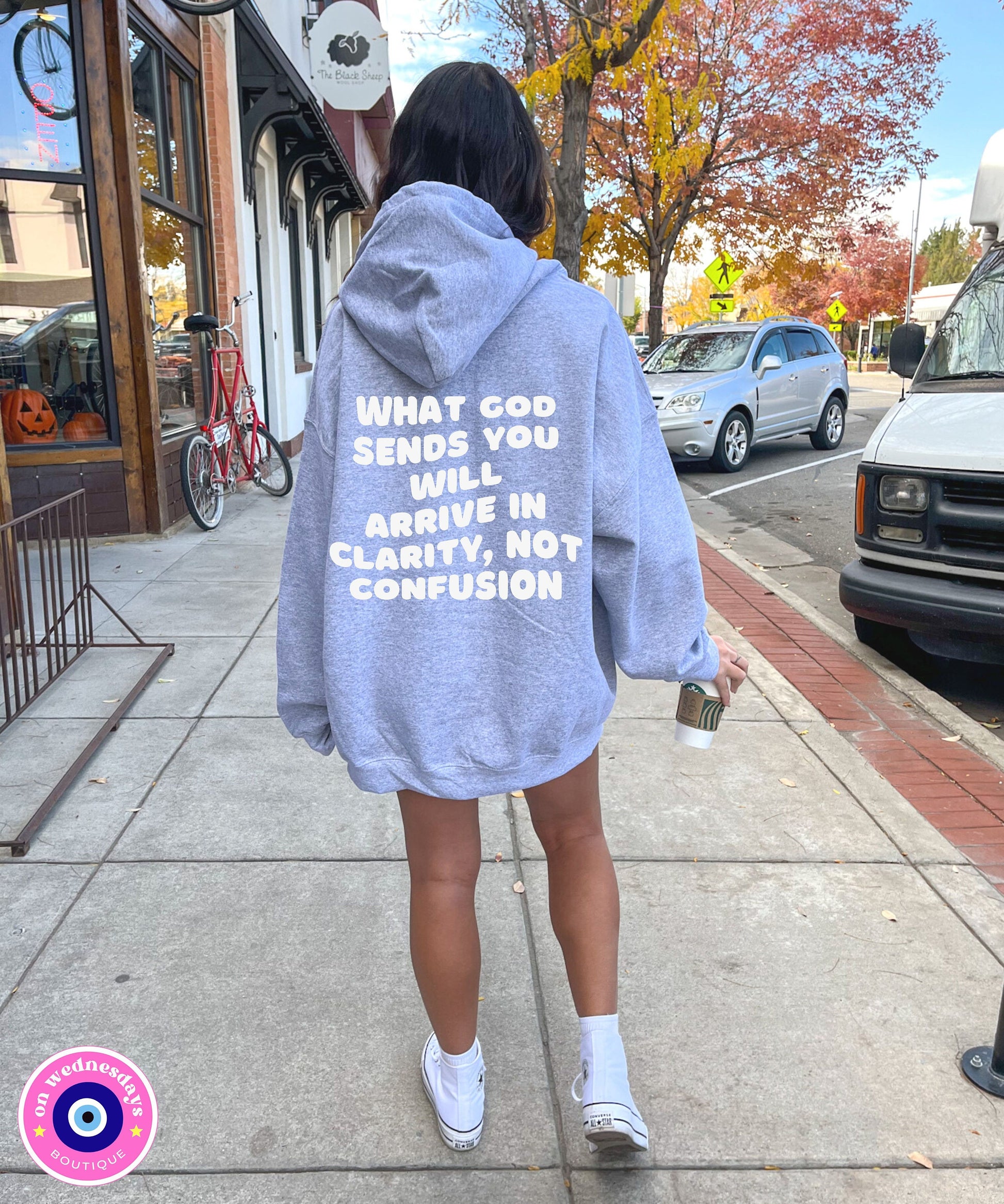 Christian Hoodie | Gift For Christians | Religious Sweatshirt | Faith Hoodie | Christian Shirts | Words On Back Hoodie | Trendy Sweatshirt