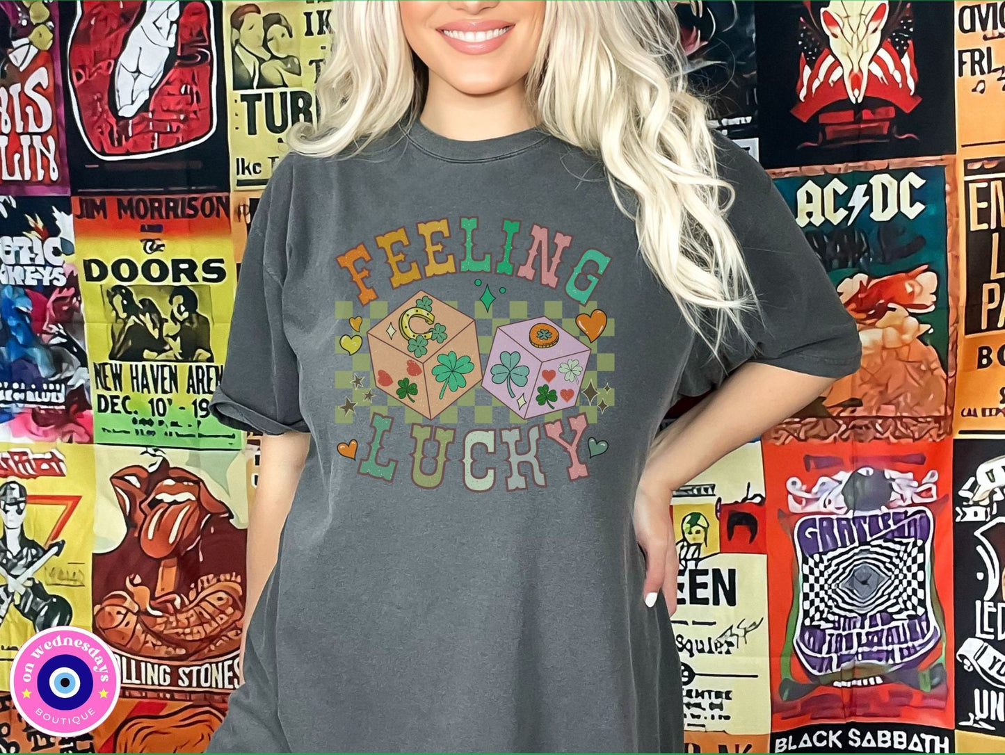 Feeling Lucky Shirt | St. Patrick's Day Shirt | Unisex Irish Shirt | Retro St. Patricks Day Shirt | Lucky Tee