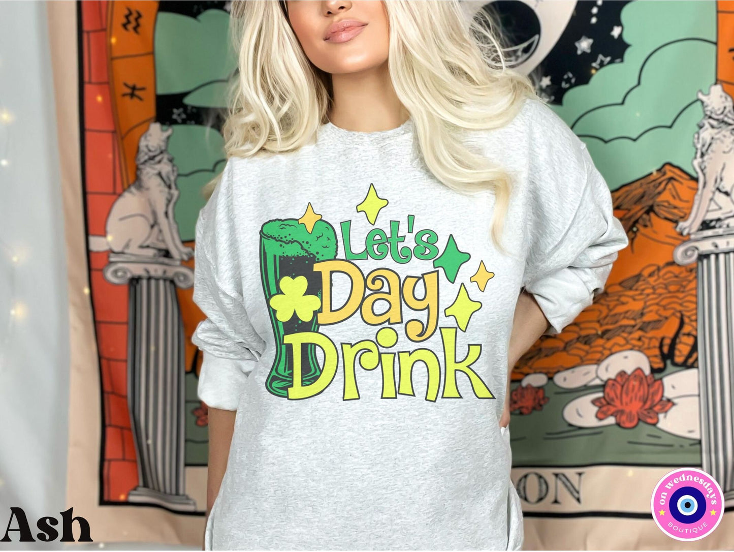 Day Drinking Sweatshirt St Patricks Day Sweatshirt Funny St Pattys Day Shirt Irish Sweatshirt for St Pattys