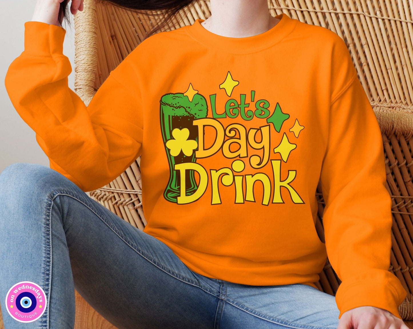 Day Drinking Sweatshirt St Patricks Day Sweatshirt Funny St Pattys Day Shirt Irish Sweatshirt for St Pattys