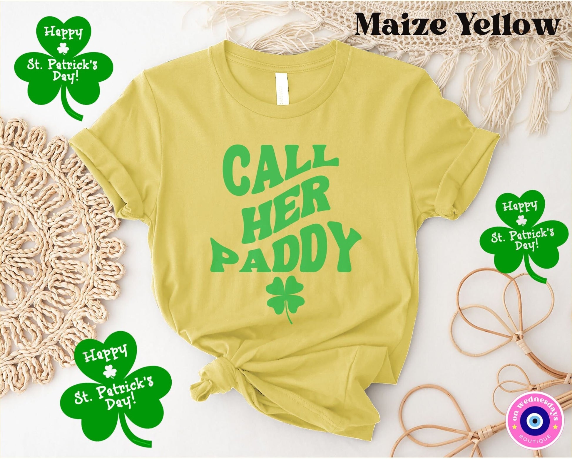 Call Her Paddy Shirt | Paddy Shirt | St Patrick's Day Shirt | Gift For Irish Girl | Feminist Irish Shirt | Funny Irish Shirts For Women