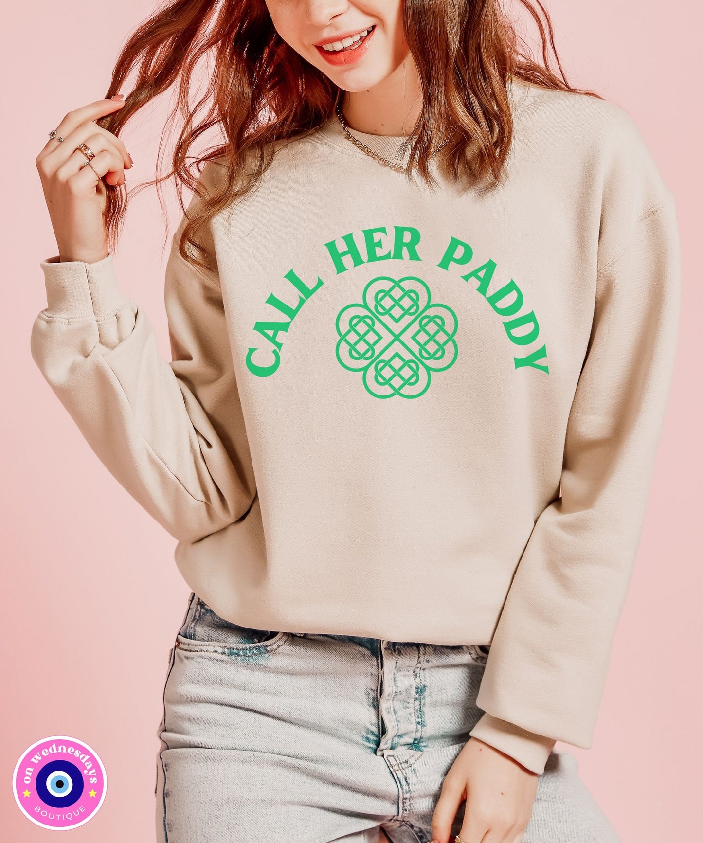 Funny Irish Sweatshirt St Patrick's Day Women's St Patricks Day Sweatshirt for Women