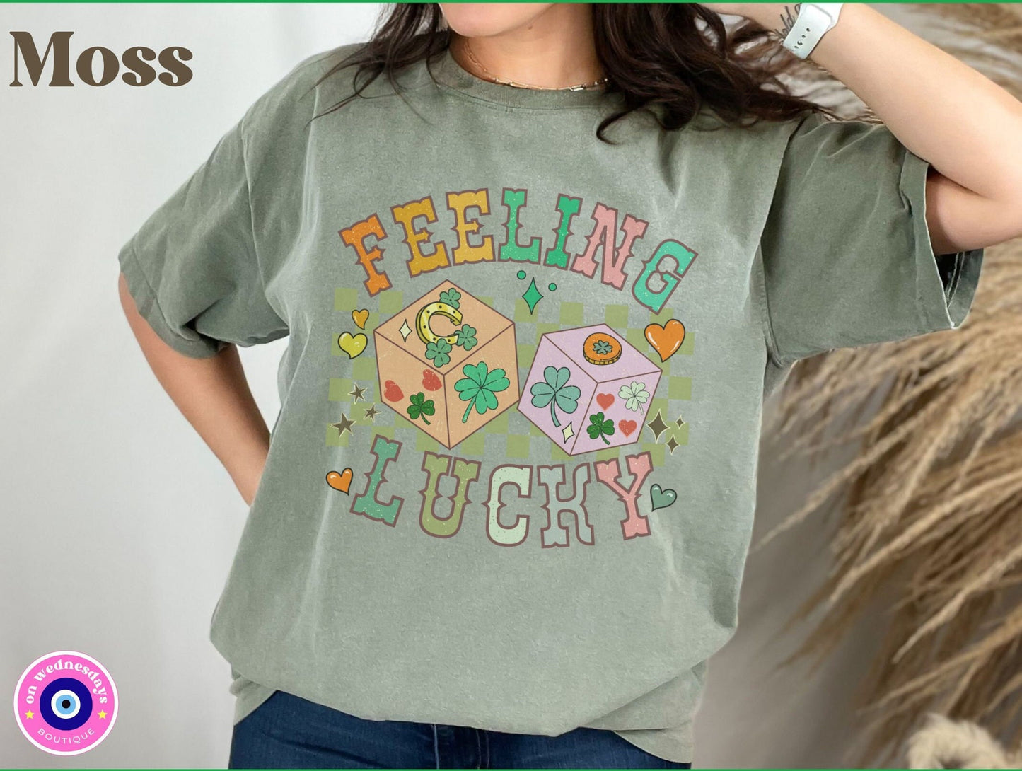 Feeling Lucky Shirt | St. Patrick's Day Shirt | Unisex Irish Shirt | Retro St. Patricks Day Shirt | Lucky Tee