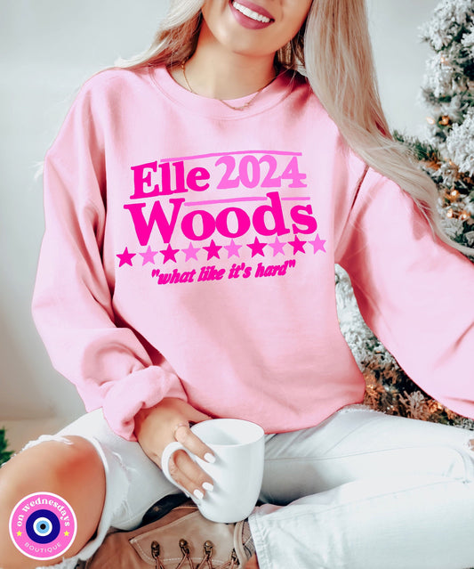 Elle Woods 2024 Sweatshirt | Legally Blonde Sweatshirt | Trendy Sweatshirt | Legally Blonde Musical | Gifts For Her | Elle Woods Shirt