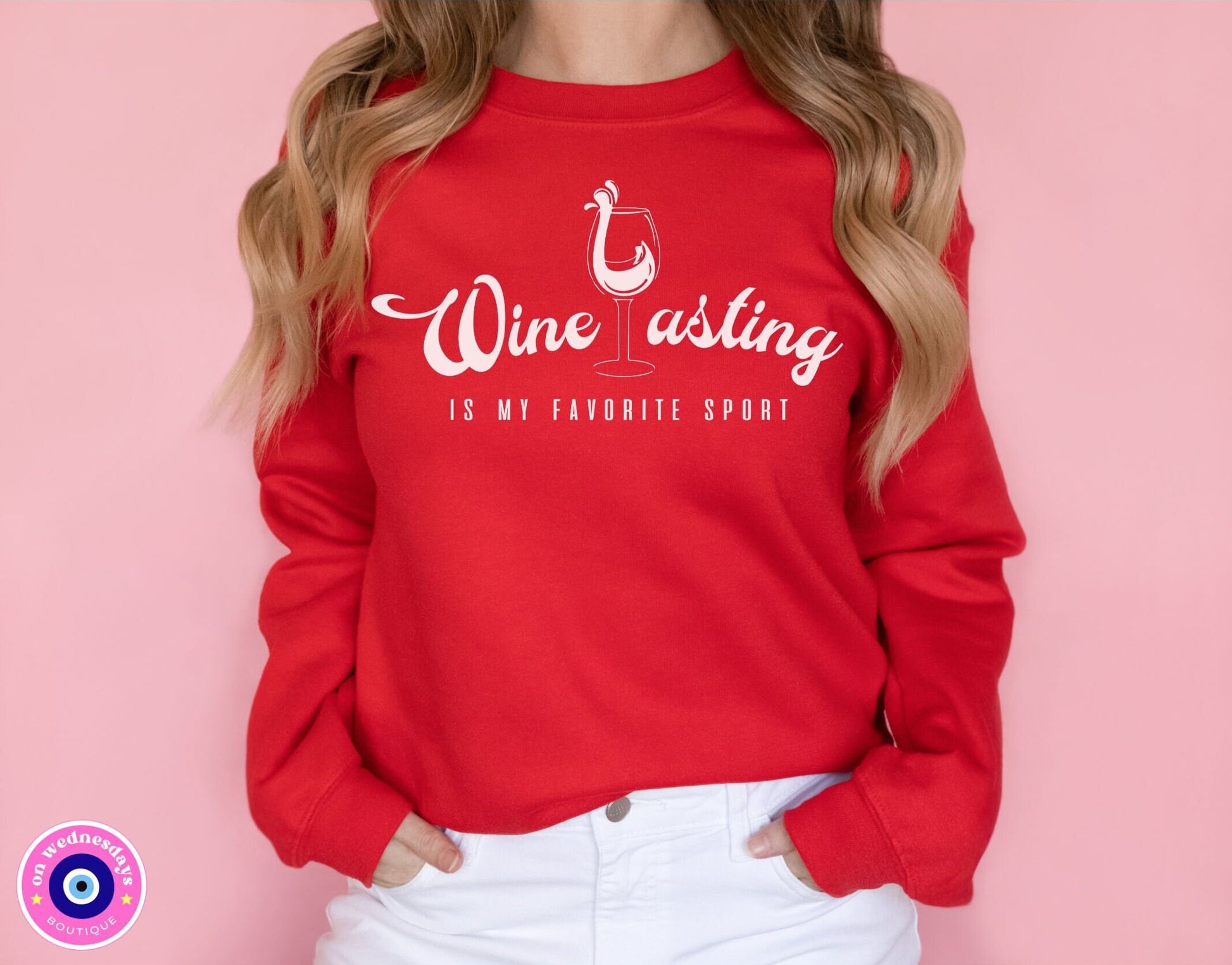 Funny Wine Sweatshirt Funny Wine Lover Crewneck for Wine Drinker Tasting Shirt for Wine Lover