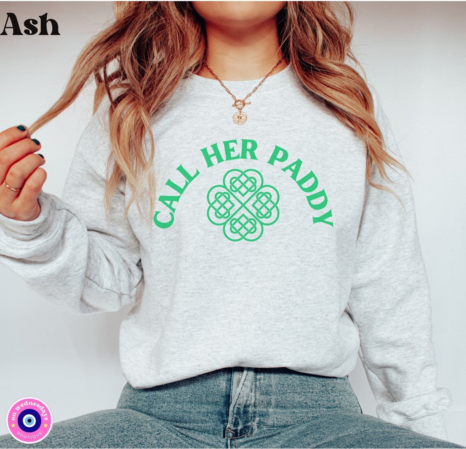 Funny Irish Sweatshirt St Patrick's Day Women's St Patricks Day Sweatshirt for Women