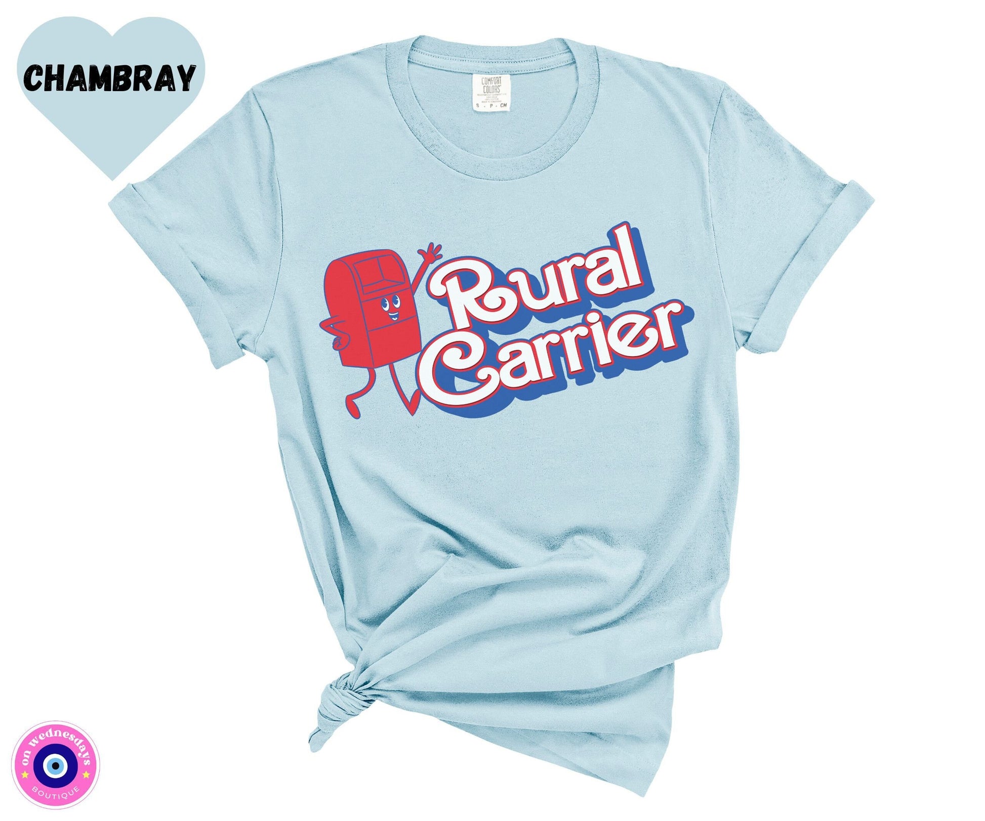 Postal Worker Shirt, Rural Carrier Tshirt, Funny Mail Carrier Shirt for Postal Worker, Cute Postal Worker Tee for Women