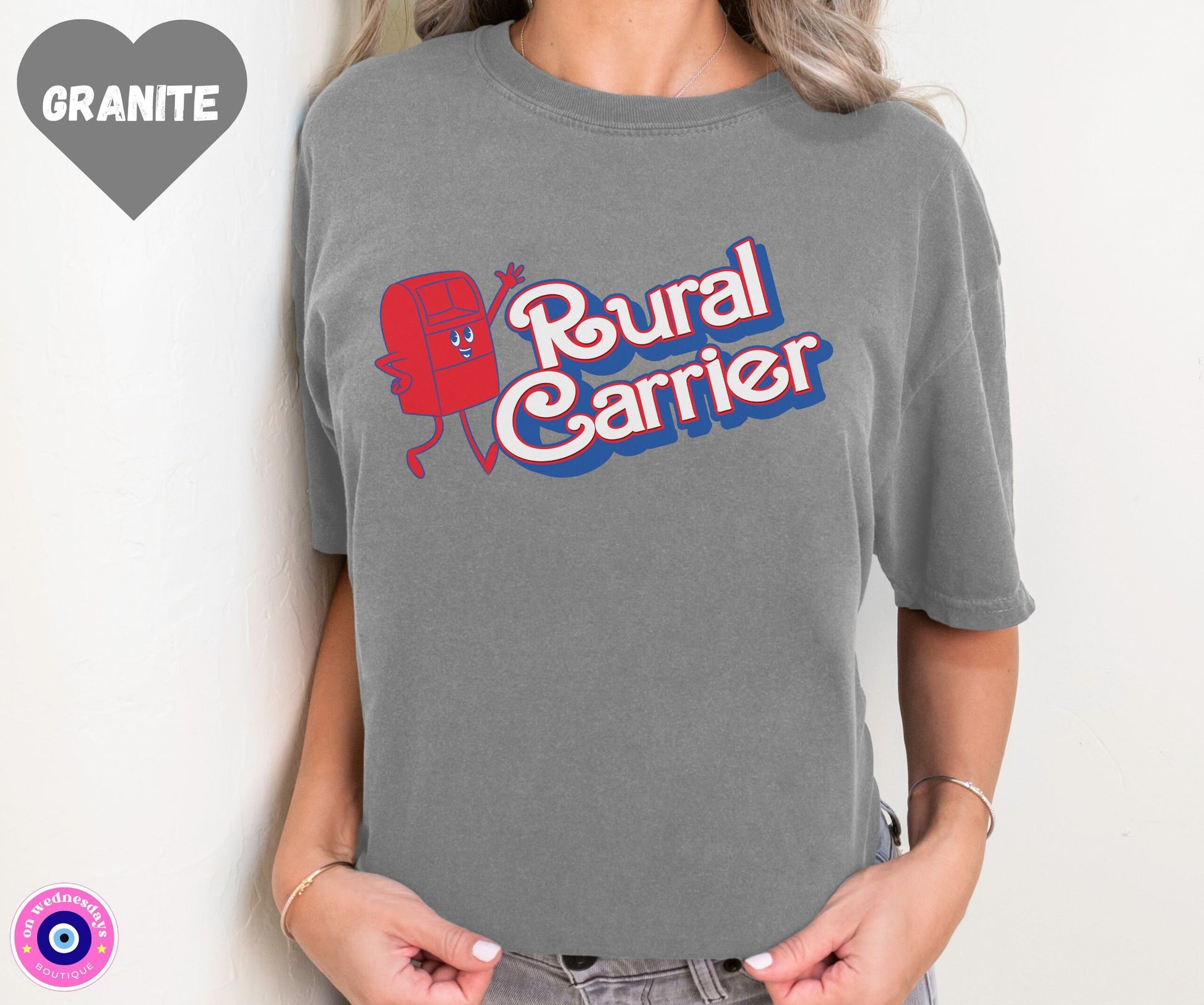 Postal Worker Shirt, Rural Carrier Tshirt, Funny Mail Carrier Shirt for Postal Worker, Cute Postal Worker Tee for Women