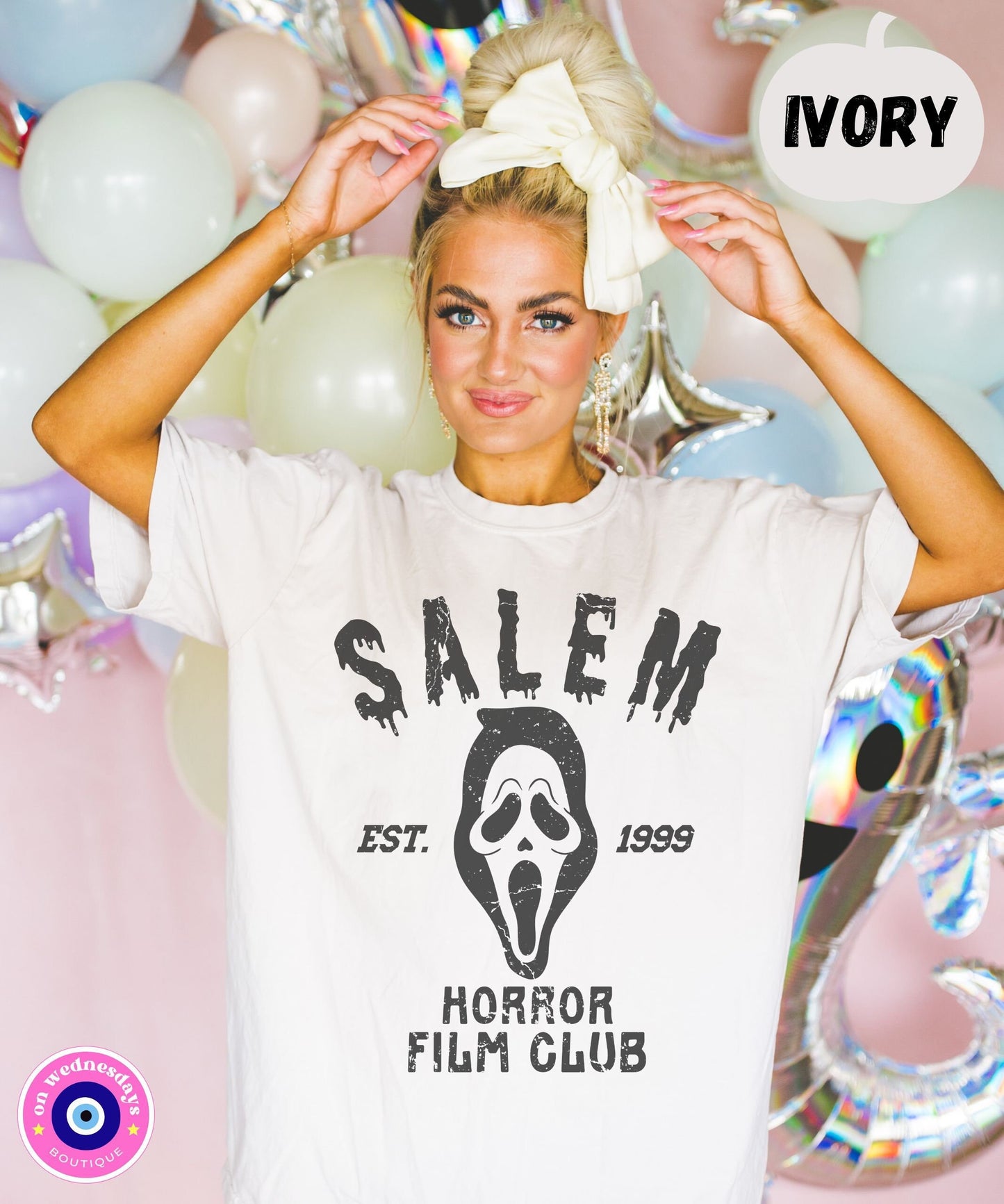 Trendy Halloween Shirt, Vintage Halloween Tshirt, Horror Movie Shirt, Retro Halloween Shirt for Women, Halloween Graphic Tee, Salem T-Shirt