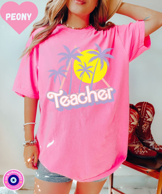 Cute Shirt for Teacher Teams, Summer Teacher Tshirt, Summer Break Tshirt, Last Day Of School Shirt for Teacher Gift For Her, Teacher Shirt