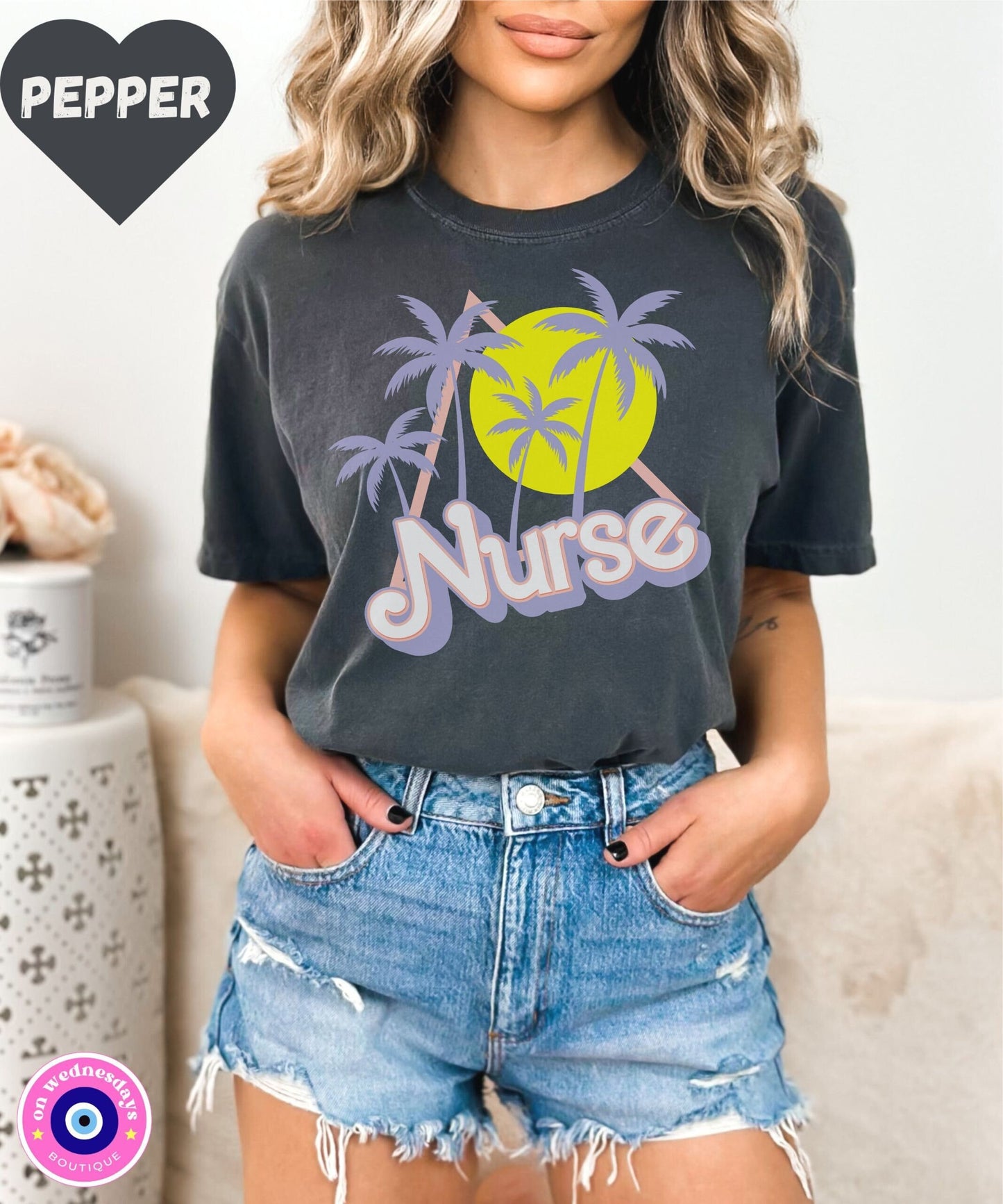 Nurse Shirt for Women, Cute Nurse Tshirt, Gift for Nurse, Short Sleeve T-Shirt for Nurse, Women's Nurse T Shirt for Nursing School Shirt