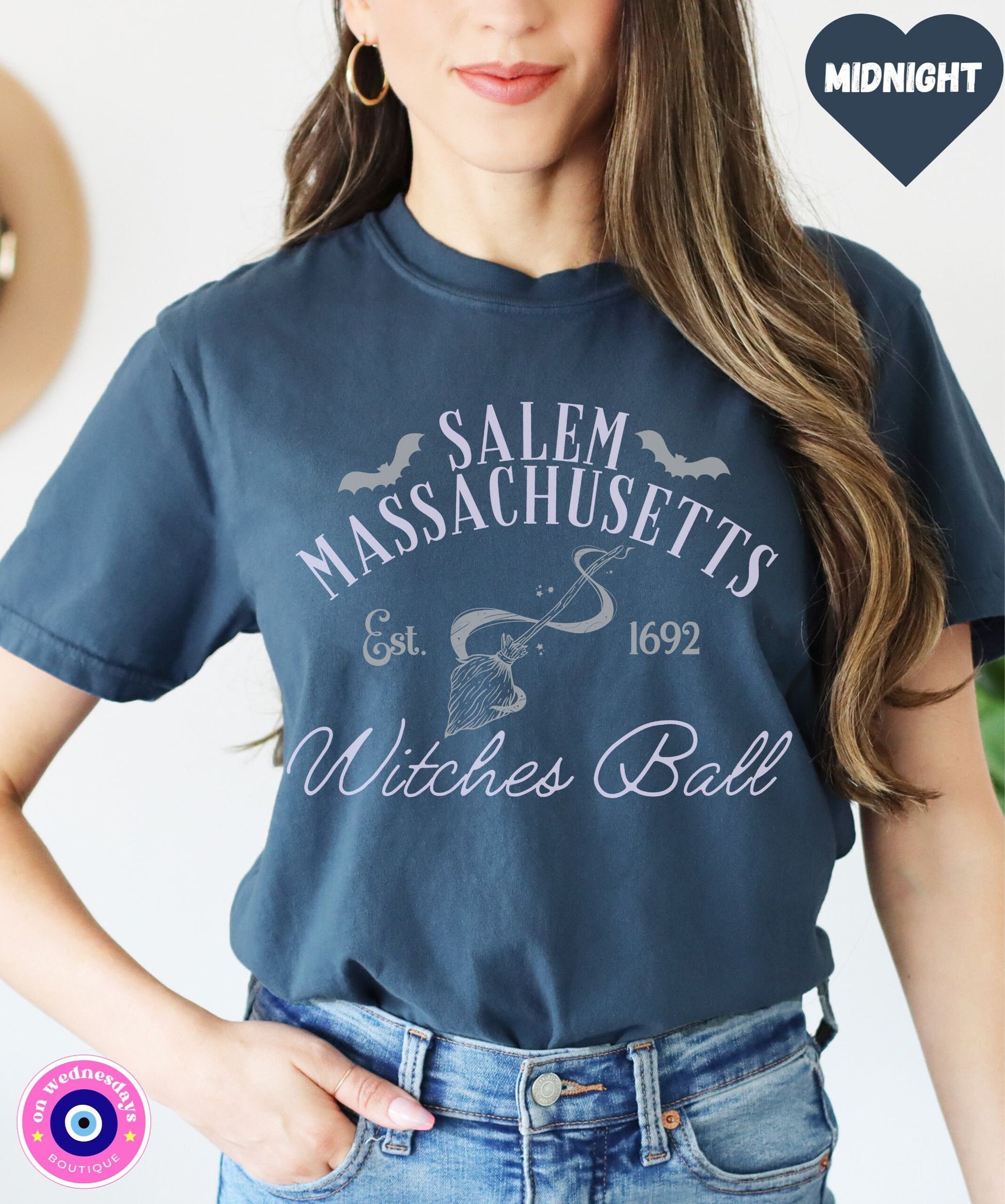 Salem Witch Shirt for Halloween, Mystical Shirt, Witch T-Shirt, Salem Massachusetts Shirt for Witches, Witchy Clothing for Halloween