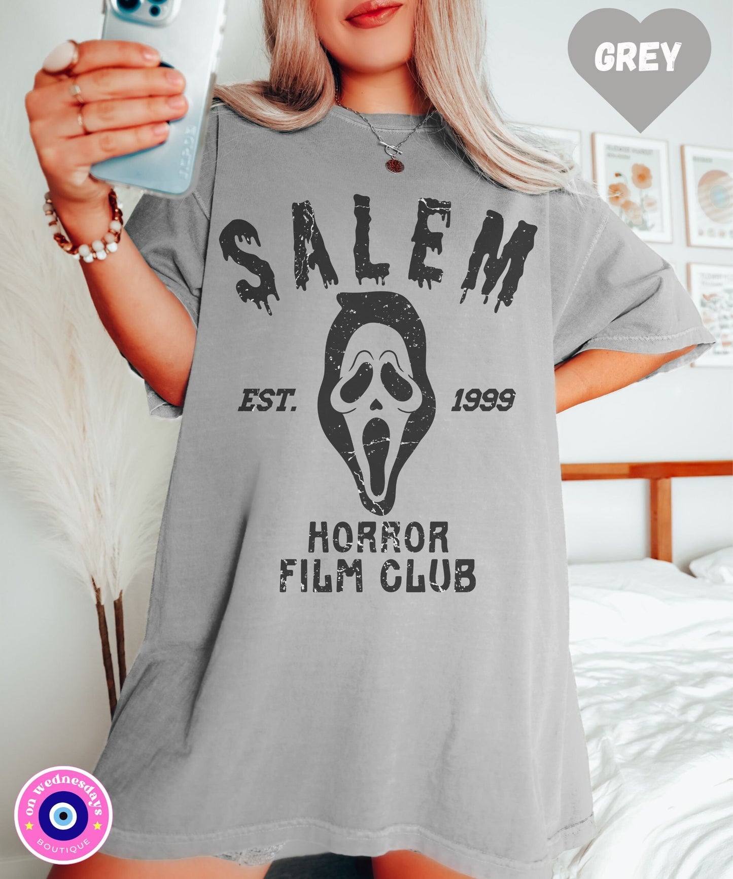 Trendy Halloween Shirt, Vintage Halloween Tshirt, Horror Movie Shirt, Retro Halloween Shirt for Women, Halloween Graphic Tee, Salem T-Shirt
