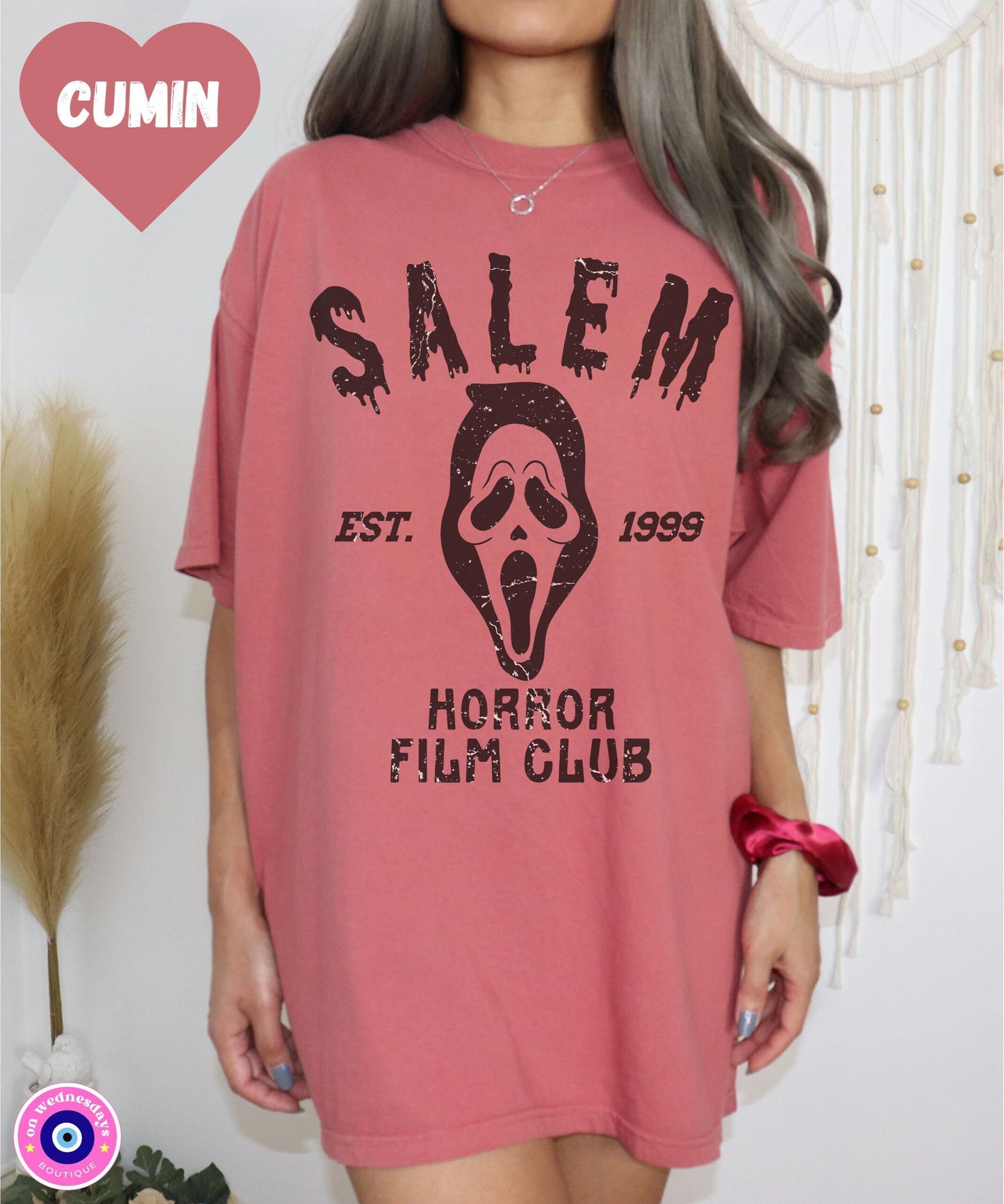 Trendy Halloween Shirt, Vintage Halloween Tshirt, Horror Movie Shirt, Retro Halloween Shirt for Women, Halloween Graphic Tee, Salem T-Shirt