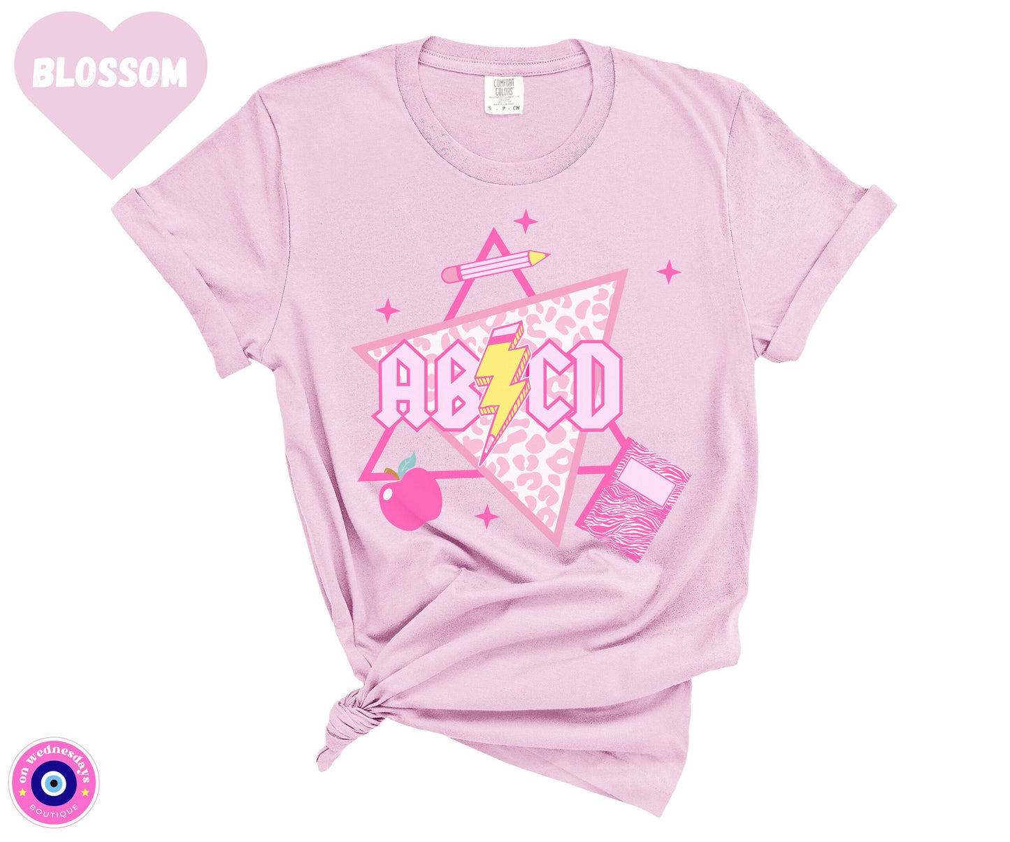Back to School Shirt for Girls, ABCD Shirt, Retro Tshirt for Kids, Kindergarten Shirt, Preschool Tshirt, Cute Back to School Shirt or PreK