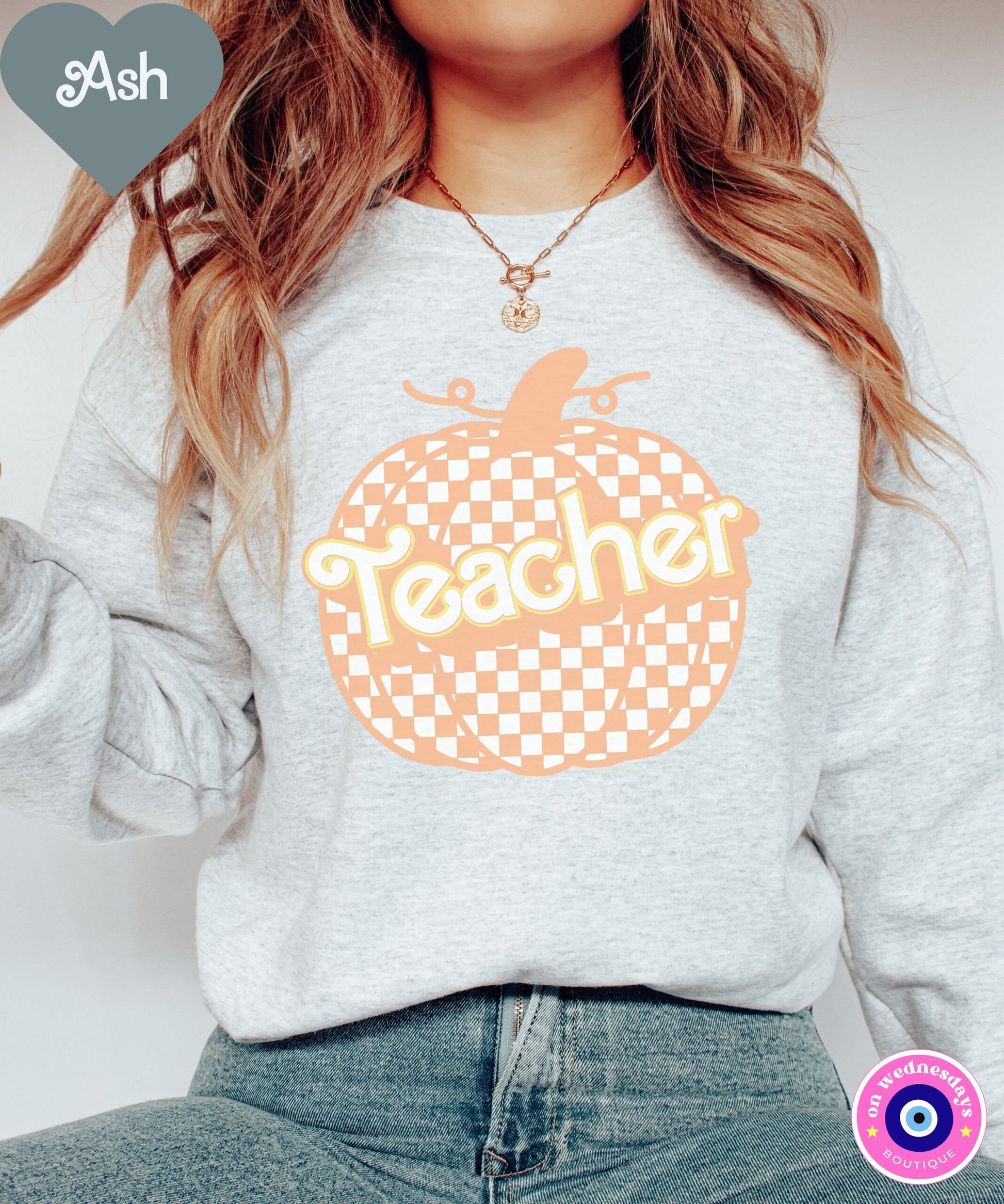 Teacher Halloween Shirt, Teacher Sweatshirt, Halloween Sweatshirt for Teacher, Halloween Gift for Her, Teacher Shirt for Fall, Crewneck