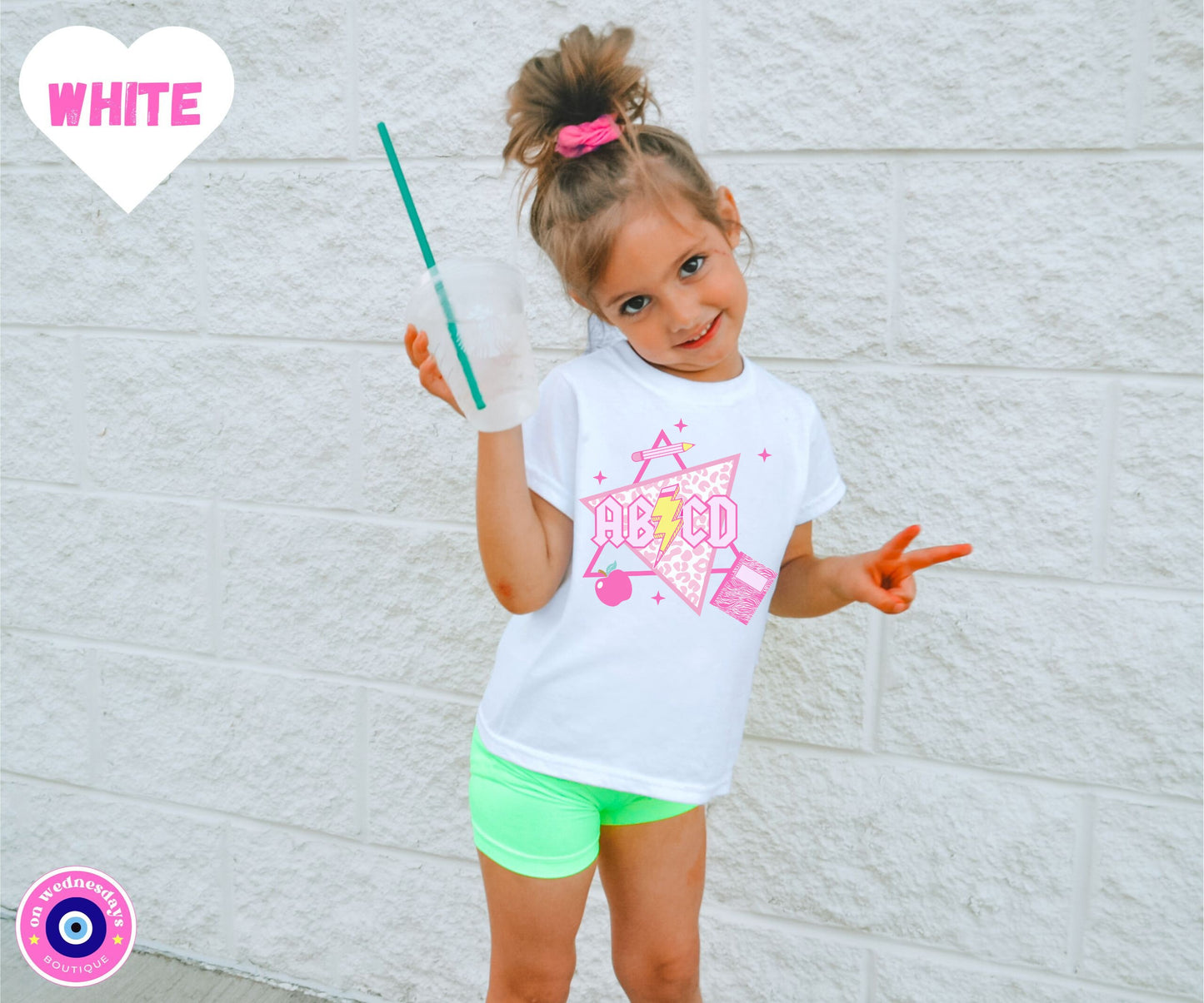 Back to School Shirt for Girls, ABCD Shirt, Retro Tshirt for Kids, Kindergarten Shirt, Preschool Tshirt, Cute Back to School Shirt or PreK