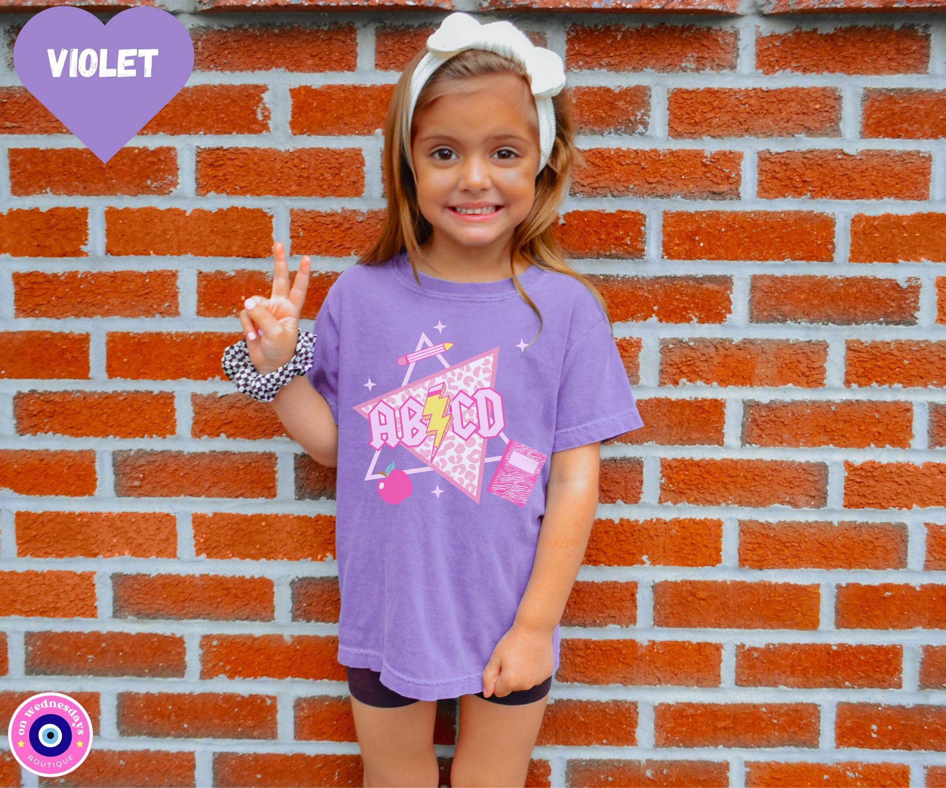 Back to School Shirt for Girls, ABCD Shirt, Retro Tshirt for Kids, Kindergarten Shirt, Preschool Tshirt, Cute Back to School Shirt or PreK