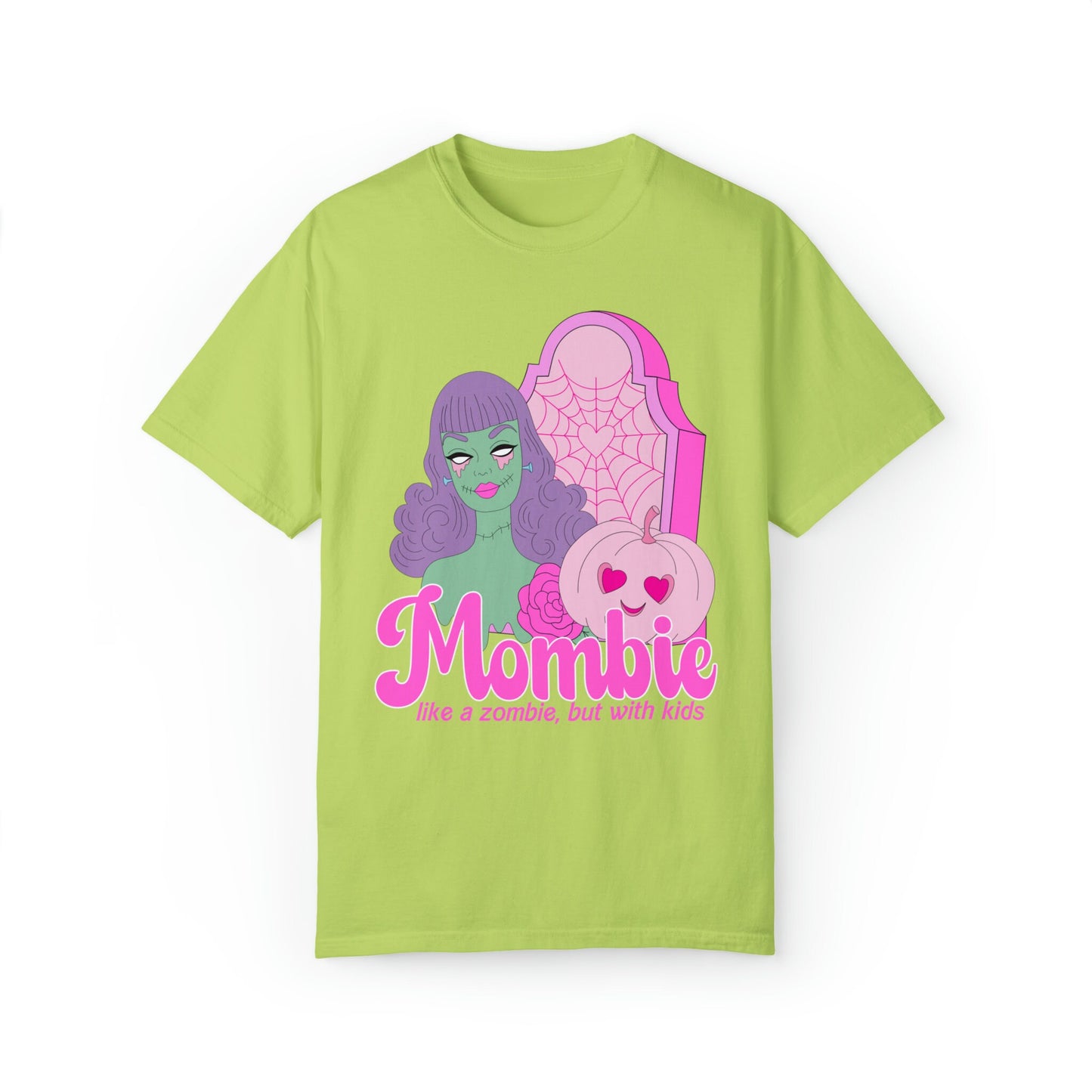 Funny Halloween Shirt for Moms, Zombie Shirt for Women, Mombie Shirt, Pink Halloween Tshirt, Halloween T-Shirt for Mom, Gift for Her