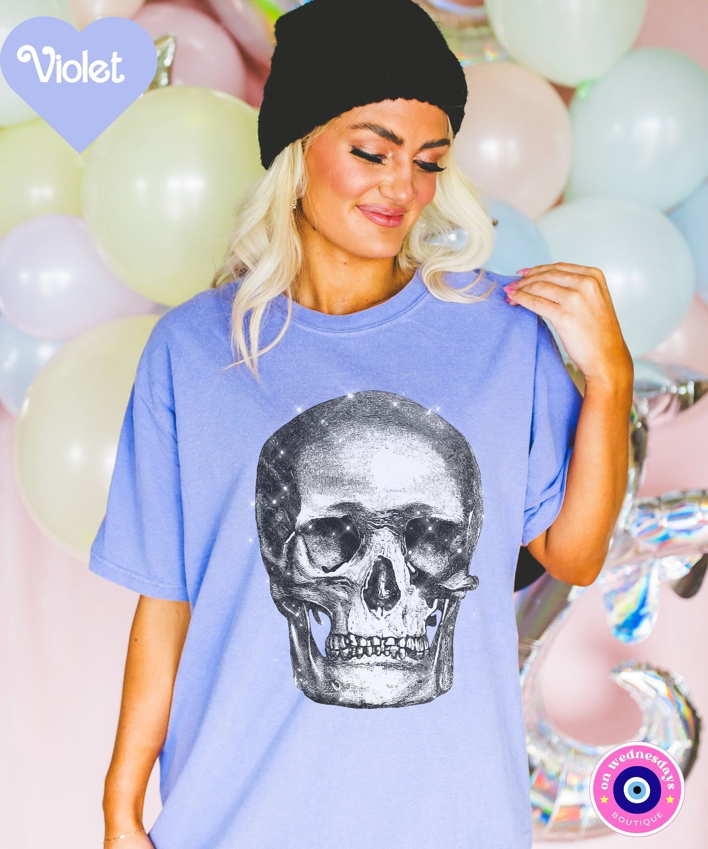 Skull Shirt for Fall, Vintage Skull Tee, Skull Tshirt, Womens Halloween Shirt, Gothic Gift For Her, Skeleton Tee, Comfort Colors Skull Shirt