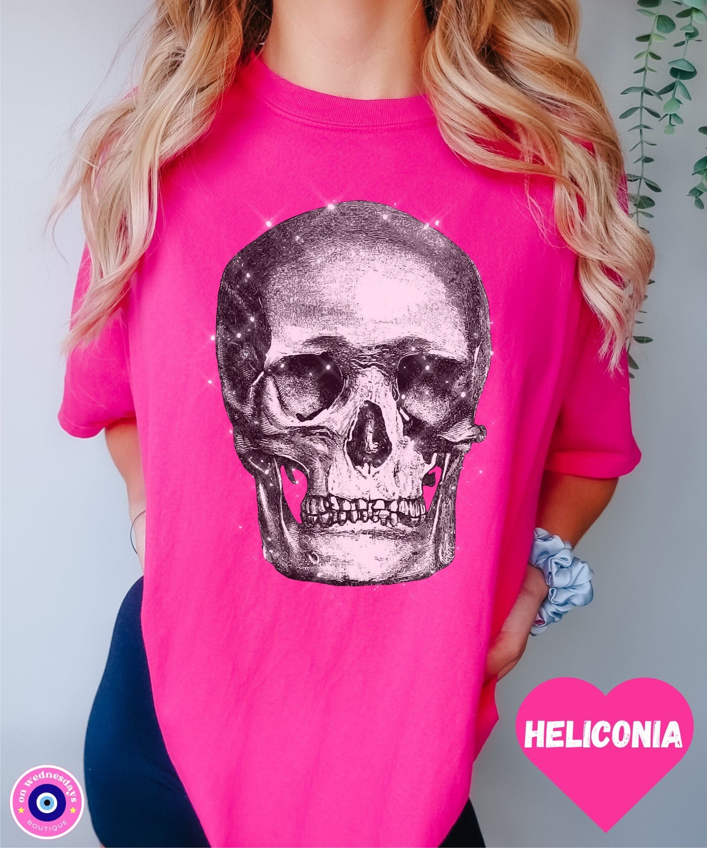 Skull Shirt for Fall, Vintage Skull Tee, Skull Tshirt, Womens Halloween Shirt, Gothic Gift For Her, Skeleton Tee, Comfort Colors Skull Shirt